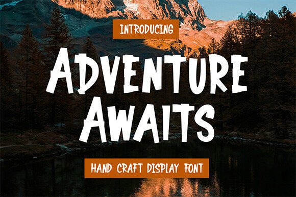 Adventure Awaits: Igniting Design with Bold Typography