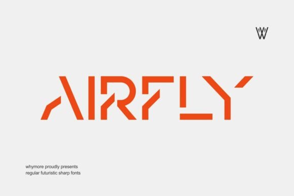 Airfly: The Futuristic Font for Bold Visual Identity