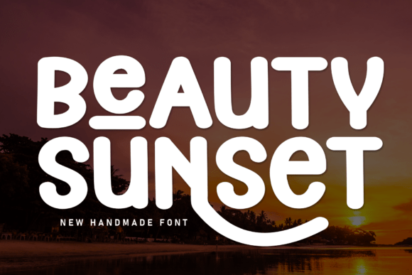 Beauty Sunset: The Casual Display Font for Modern Design