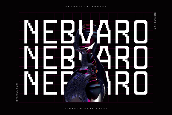 Nebvaro: A Digital Typeface for Modern Branding