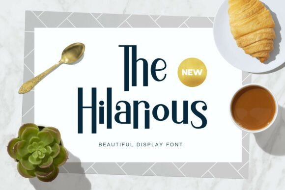 The Hilarious Font: Elegance Meets Playful Charm
